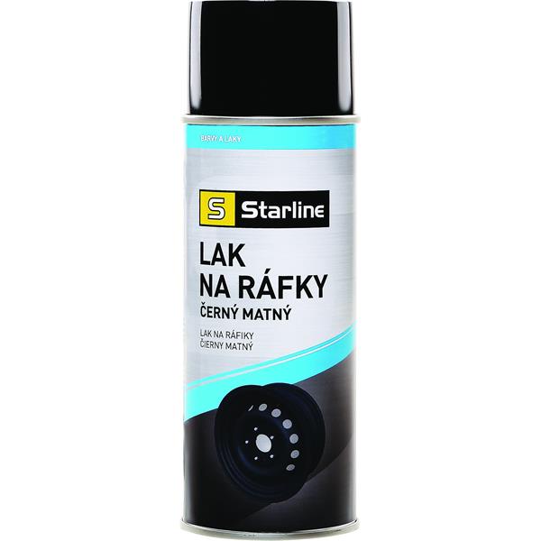 Starline Spray Vopsea Jante Negru Mat 400ML ACST040